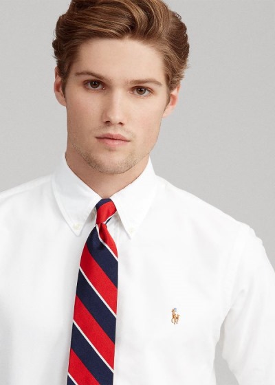 Camisa Oxford Polo Ralph Lauren Hombre Blancos - The Iconic All Fits - EJYHX5832